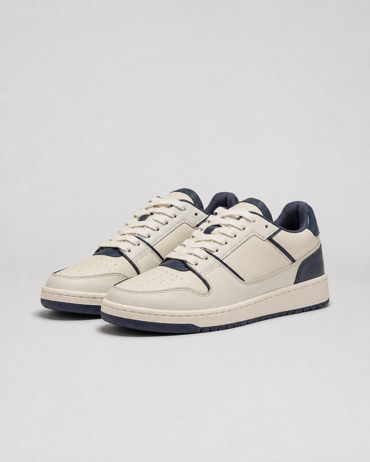 New Balance 550 Cream Navy - view 1